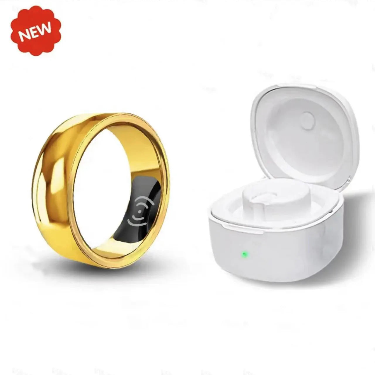 Smart Ring SR200 – Health Tracker for Heart Rate, SpO₂ & Temperature