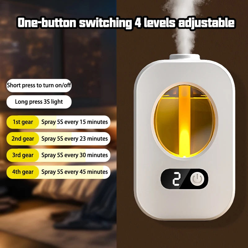 Automatic Aromatherapy Diffuser – Essential Oil Air Freshener & Humidifier