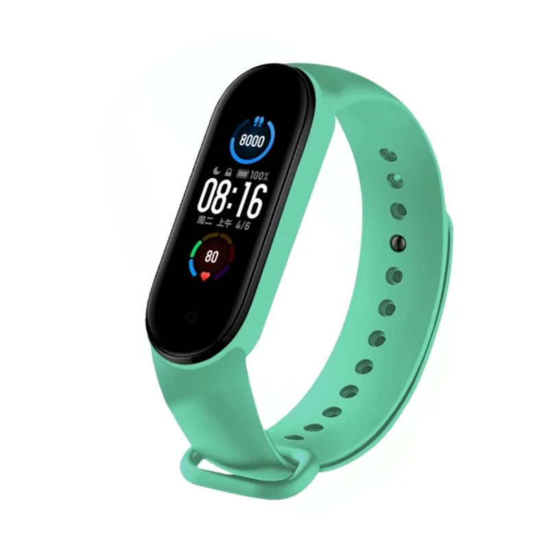 M6 Smartwatch – Fitness Band with Heart Rate & Blood Pressure Monitor