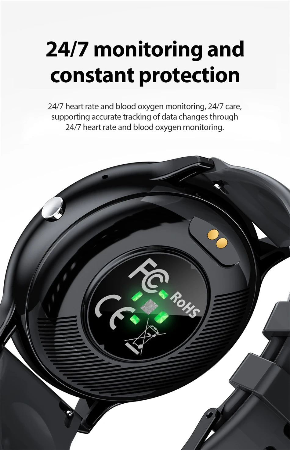 2025 Smartwatch for Women & Men – Bluetooth Call & Fitness Tracker