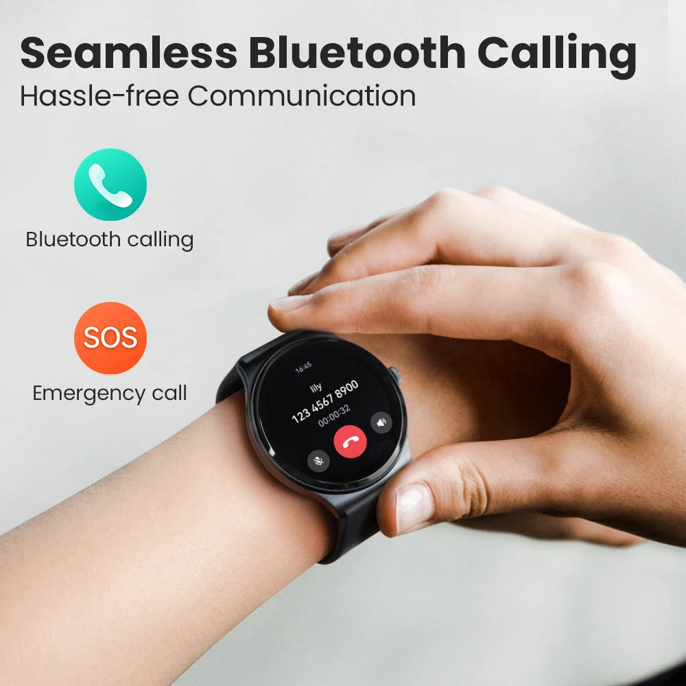 HAYLOU Solar Lite Smartwatch – Bluetooth Calling & Health Tracker