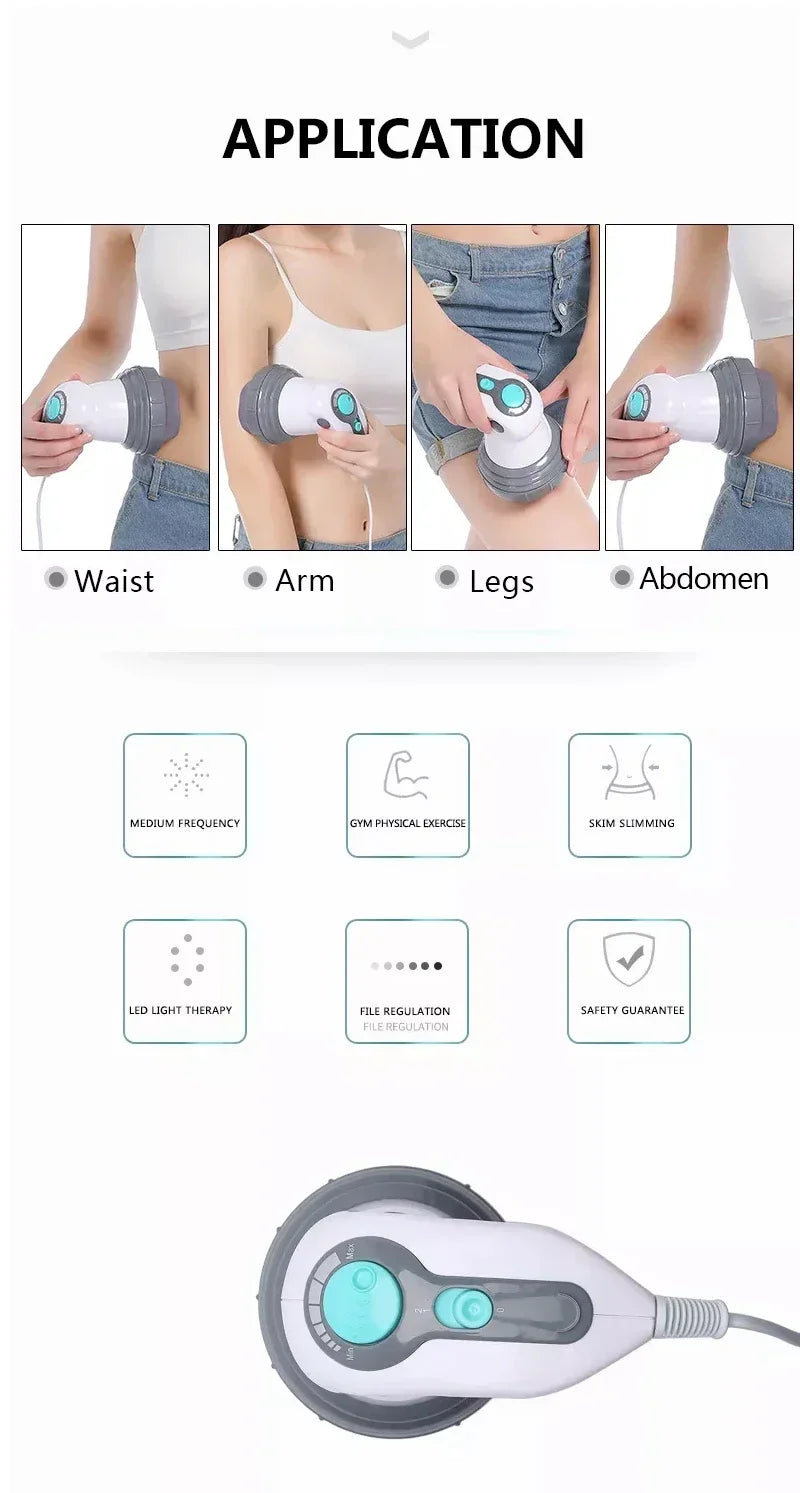 Electric Body Massager – Slimming, Anti-Cellulite & Pain Relief
