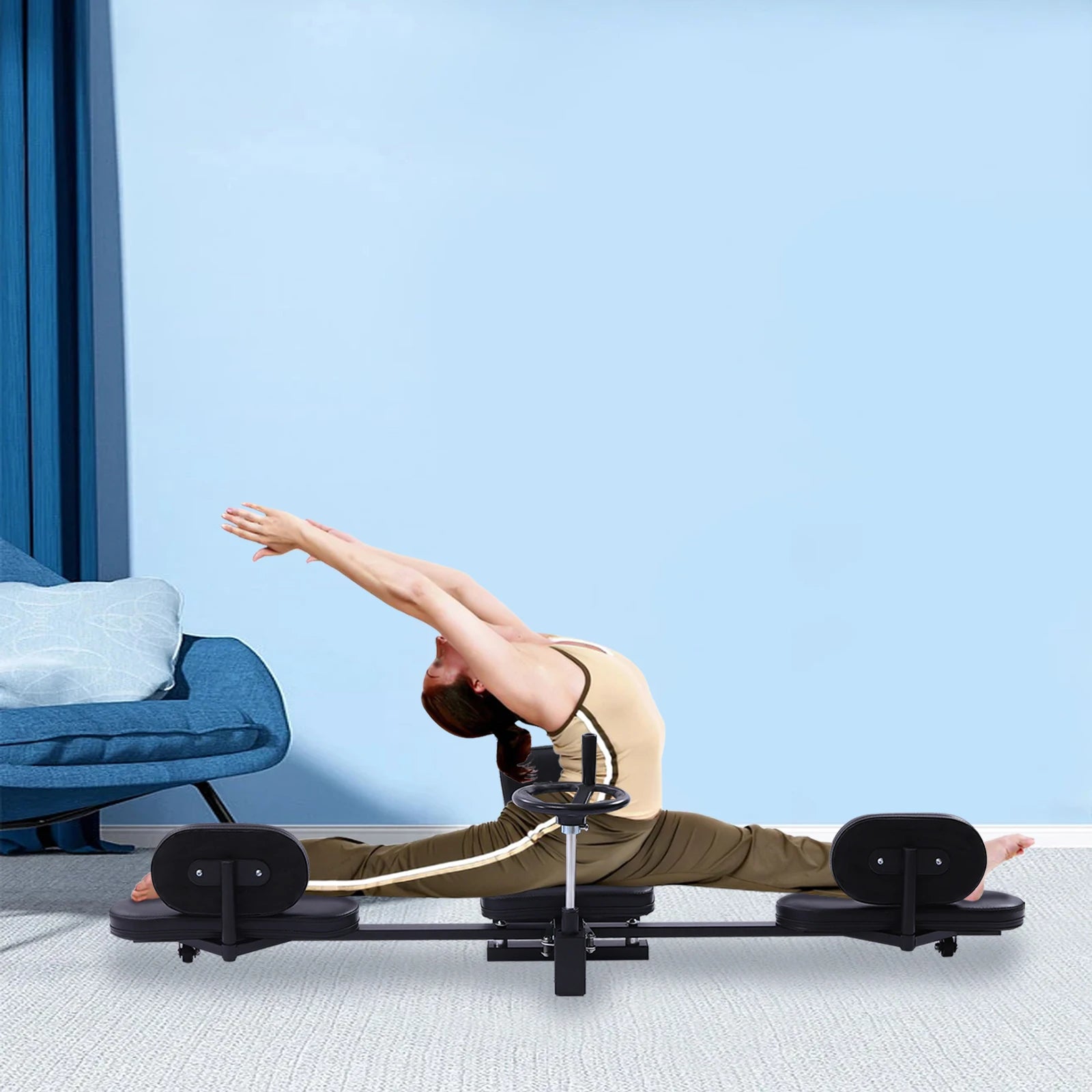 Heavy Duty Leg Stretcher Machine – Flexibility & MMA Training Equipment