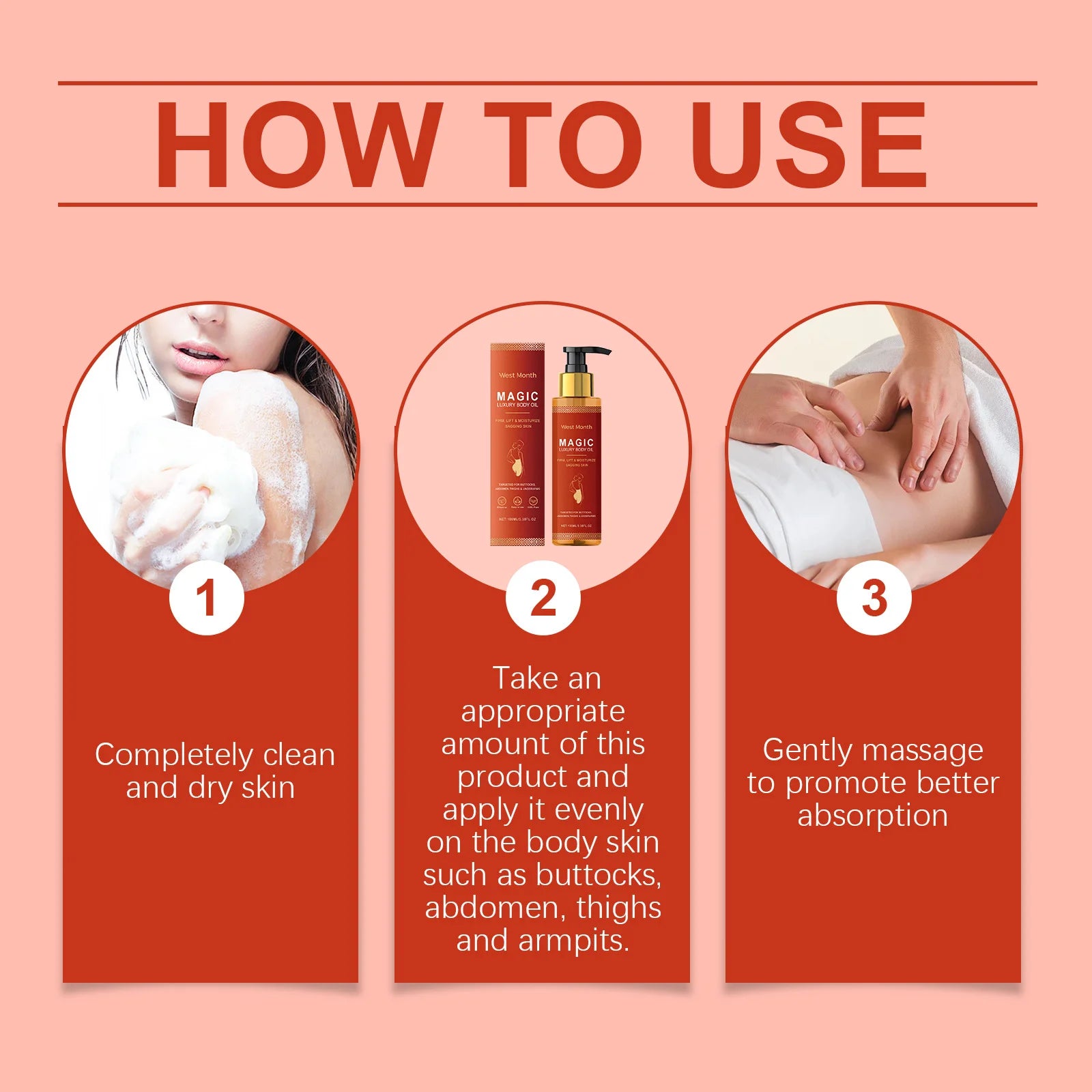 Magic Luxury Body Oil – Deep Moisturizing & Firming Treatment