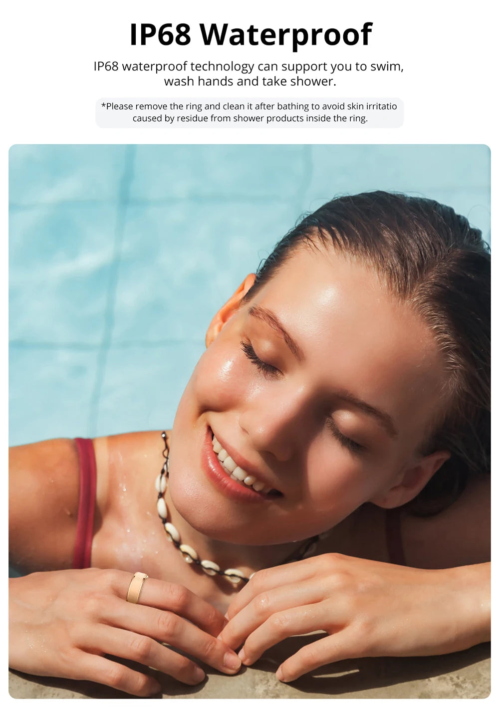 COLMI R10 Smart Ring – Health Tracker with Charging Case