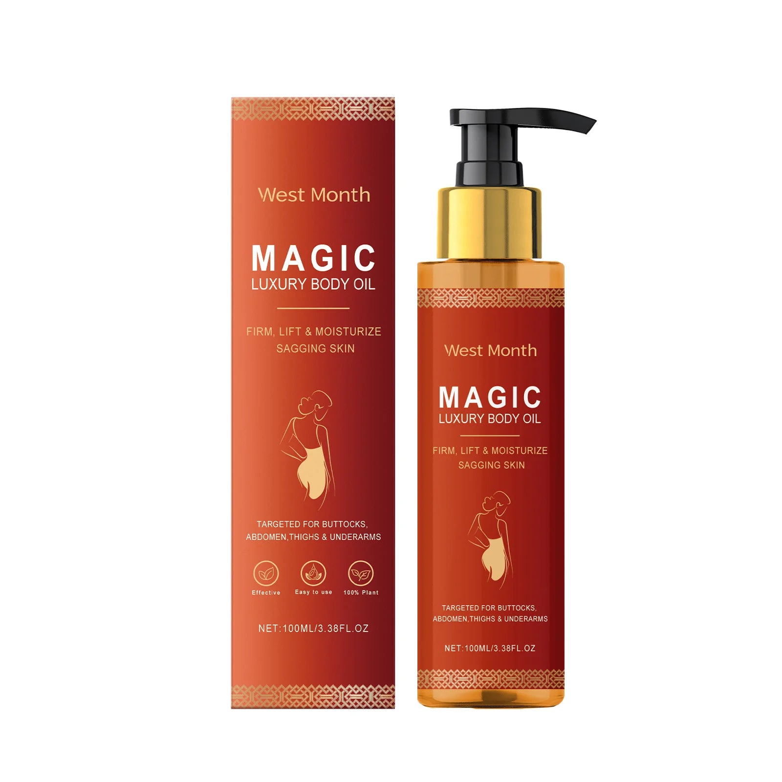 Magic Luxury Body Oil – Deep Moisturizing & Firming Treatment