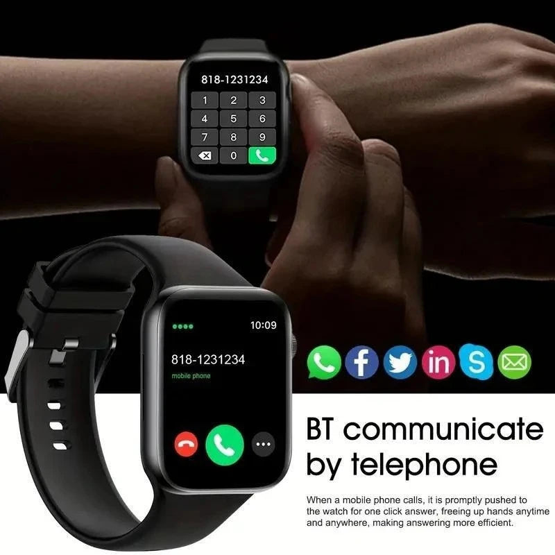 T168 Wireless Calling Smartwatch – Full Touch Fitness Tracker