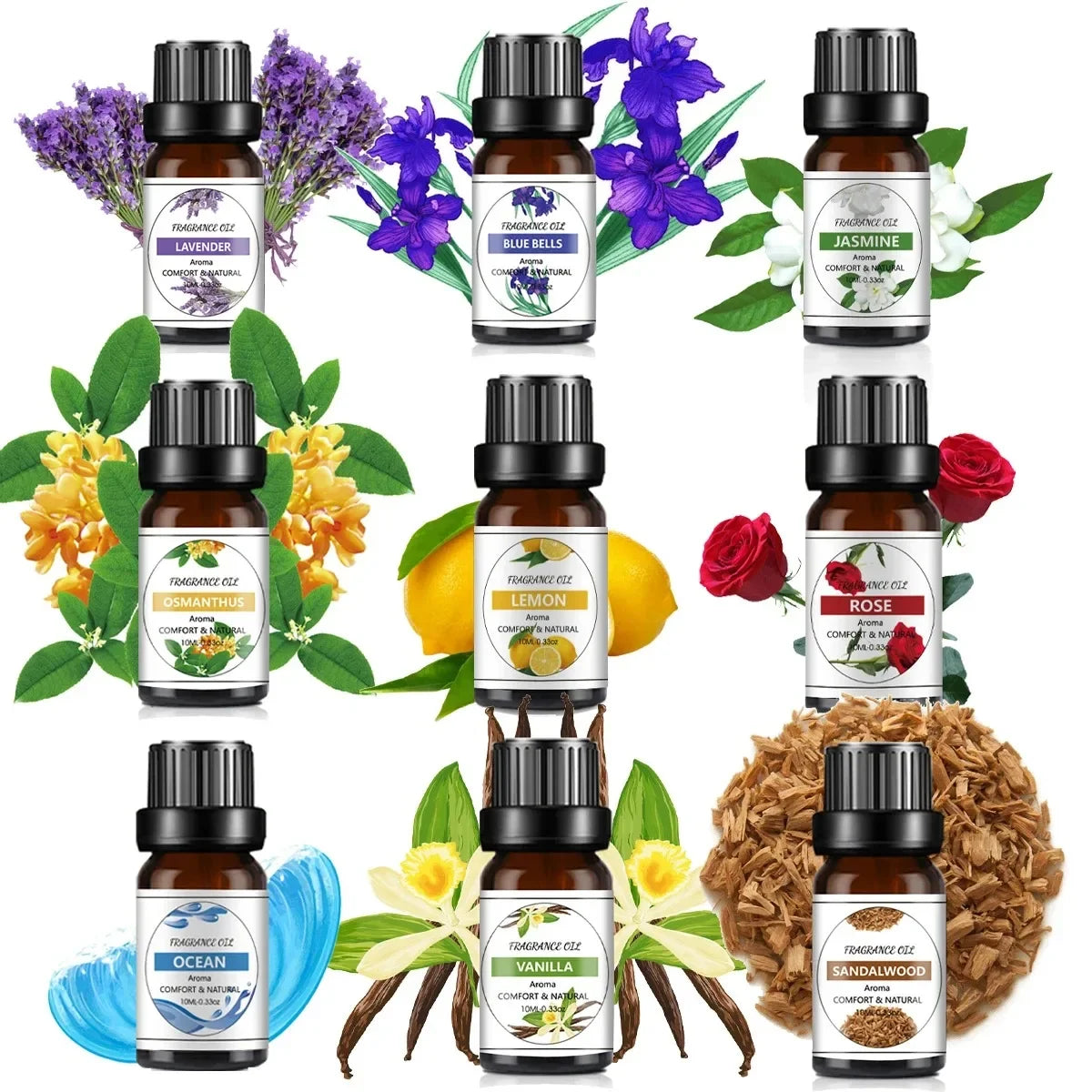 10ml Fruit Essential Oils – Mango & Pineapple for DIY Candles & Soaps