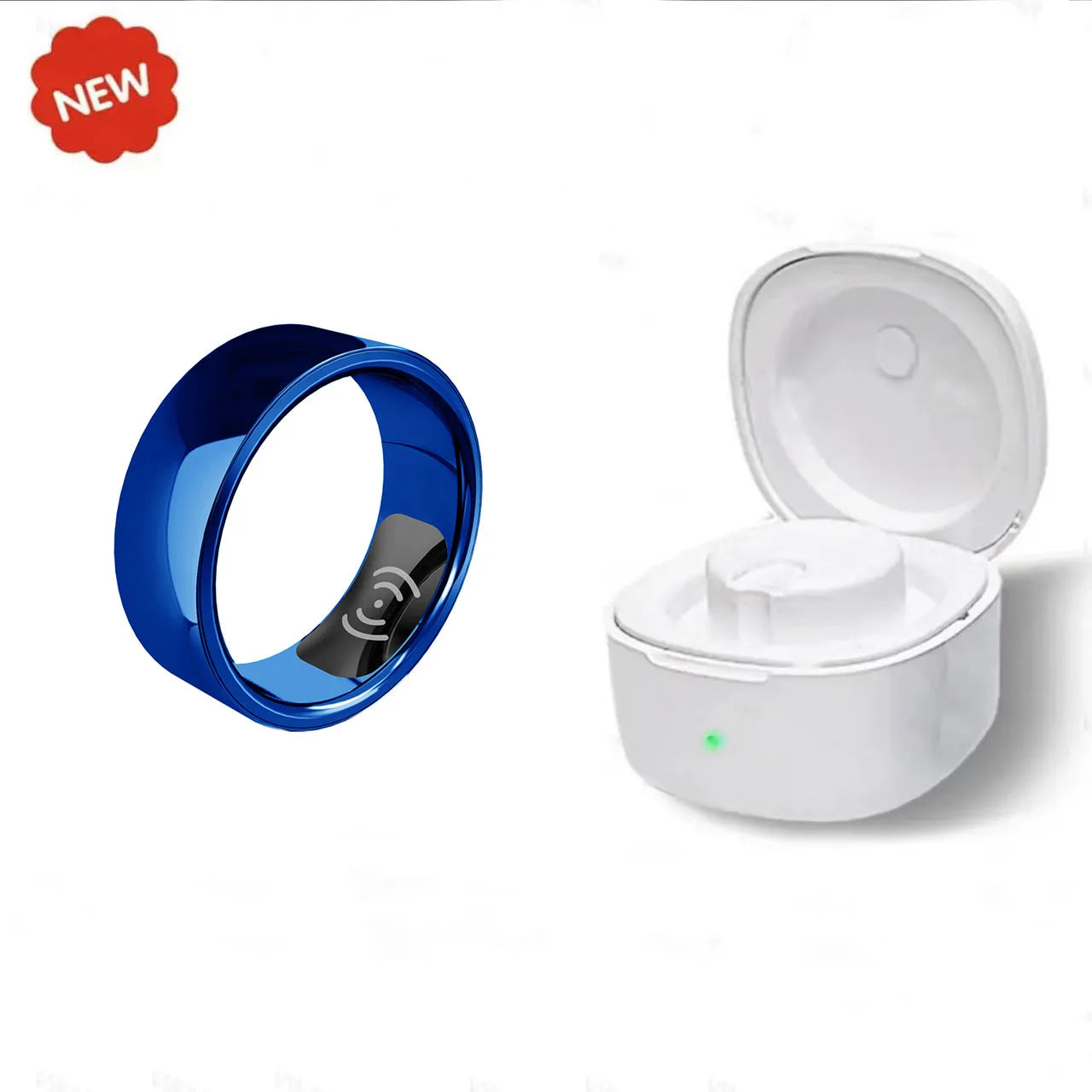 Smart Ring SR200 – Health Tracker for Heart Rate, SpO₂ & Temperature