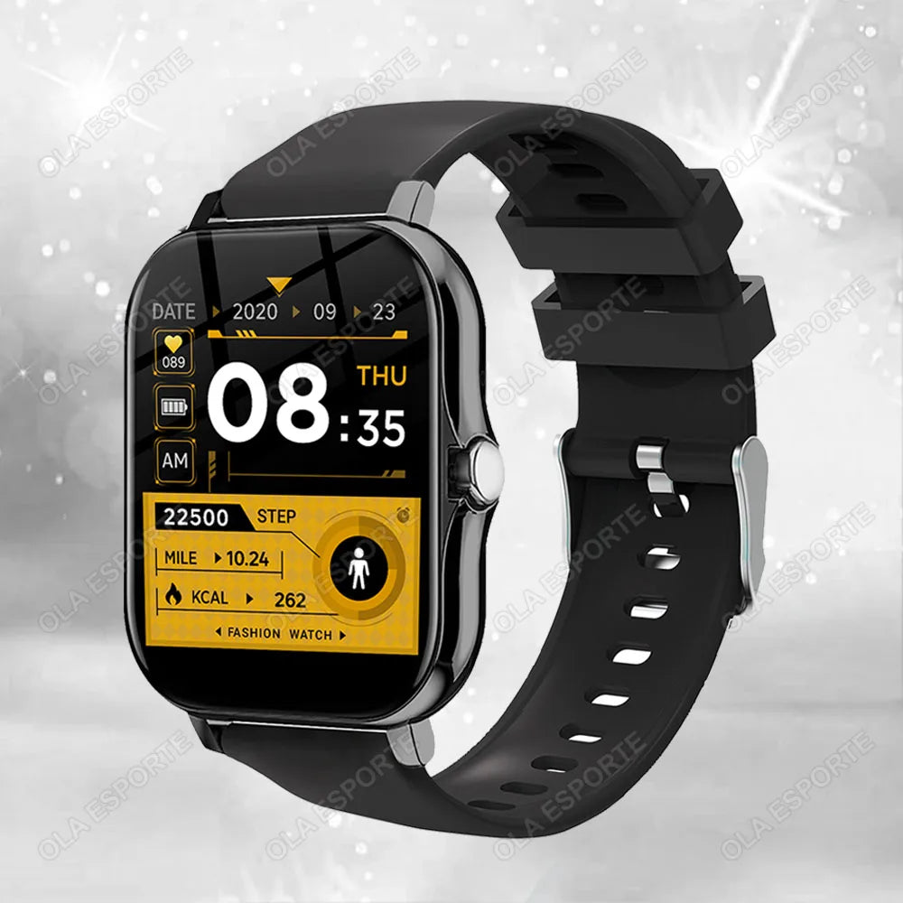 1.83'' Waterproof Smartwatch – Call, Sleep & Fitness Tracker