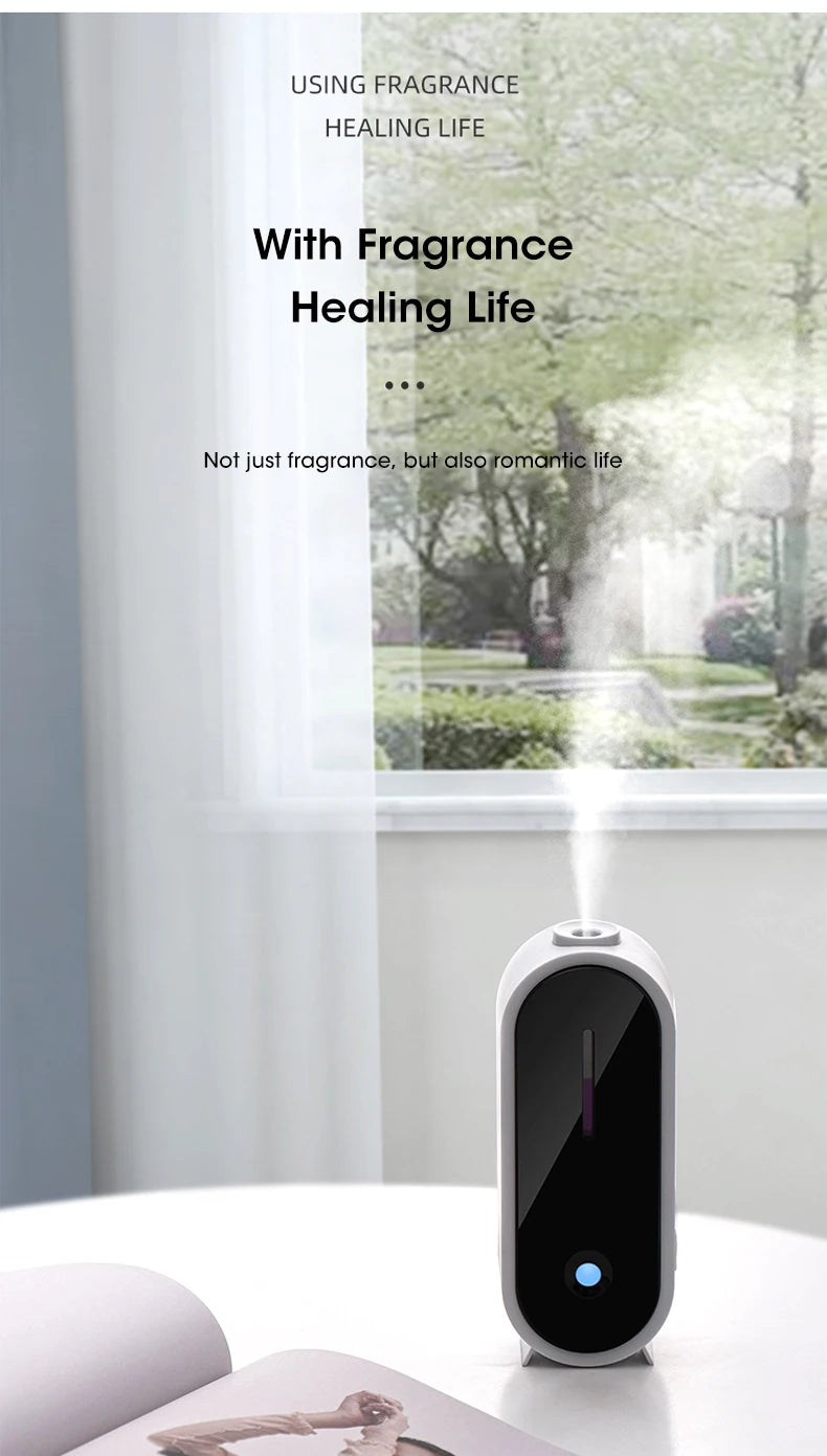 Smart USB Ultrasonic Diffuser – Portable Air Purifier & Aromatherapy Machine