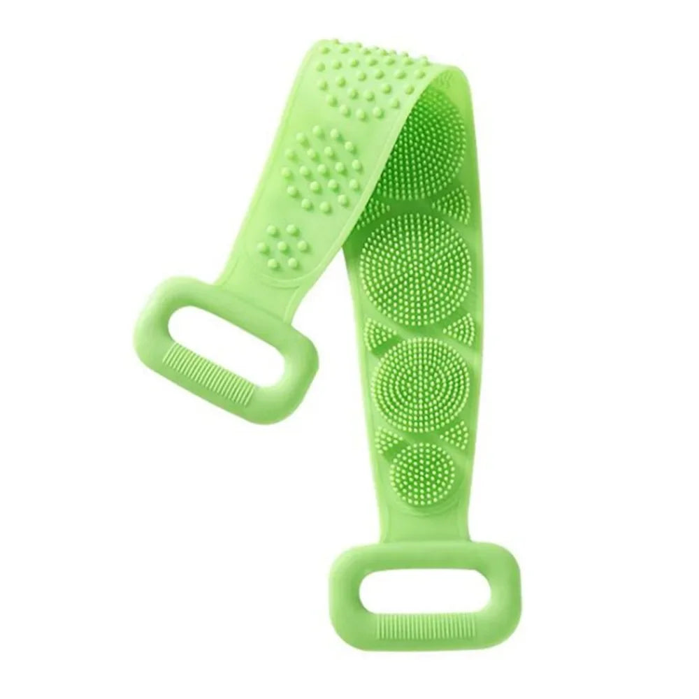 Silicone Body Scrubber – Exfoliating Back Massage Shower Brush