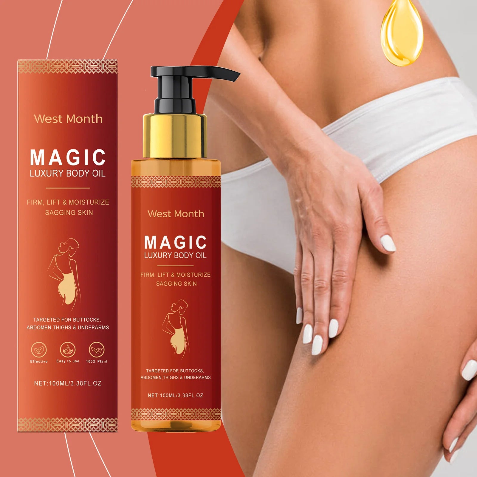Magic Luxury Body Oil – Deep Moisturizing & Firming Treatment
