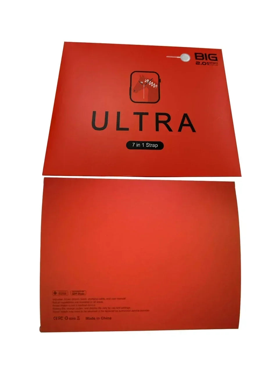 7 Watch Straps for New Watch 10 Ultra 3 – HD AMOLED Smartwatch