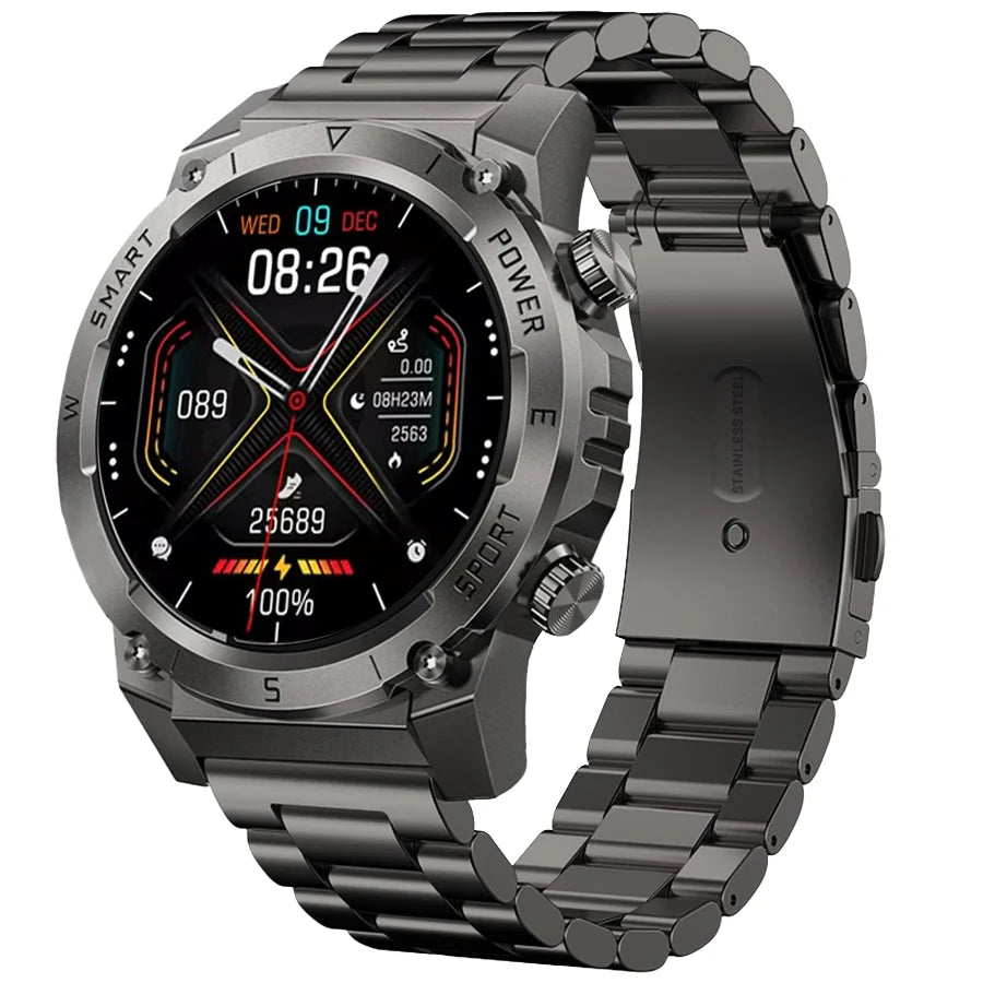 Men’s Fitness Smartwatch – Health Monitor with 1.46" HD Display